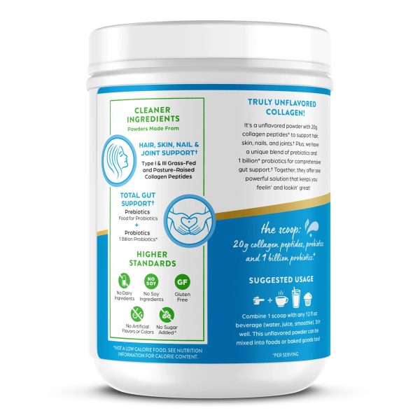 Collagen Peptides + Prebiotics & Probiotics