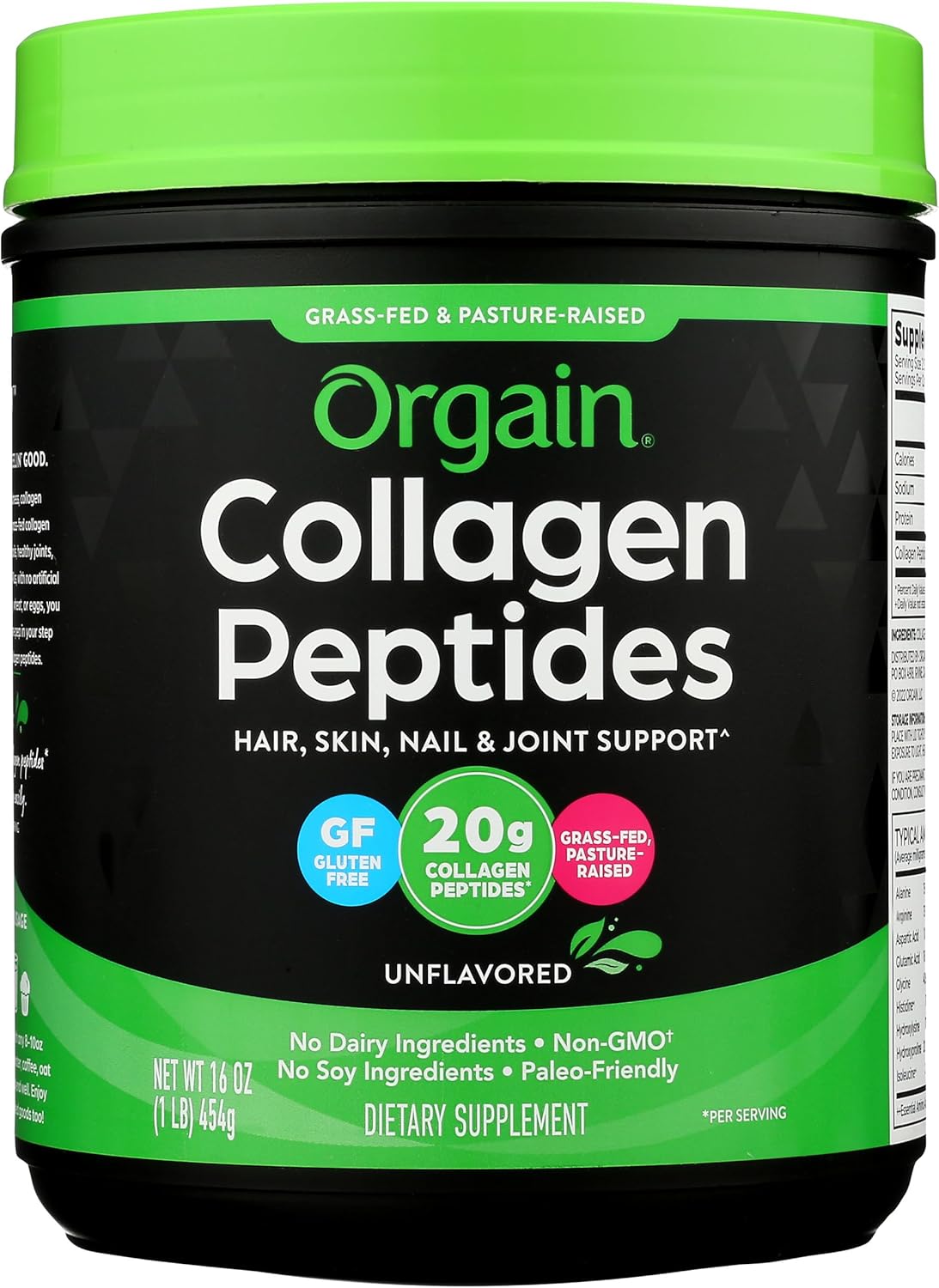 Collagen xương khớp Orgain Collagen Peptides