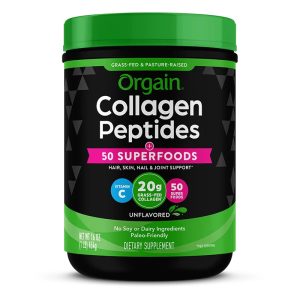 Grass-Fed Pasture Raised Collagen Peptides + Superfoods Powder