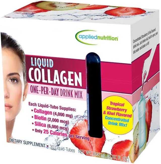 collagen mỹ Liquid Collagen one-per-day drink mix